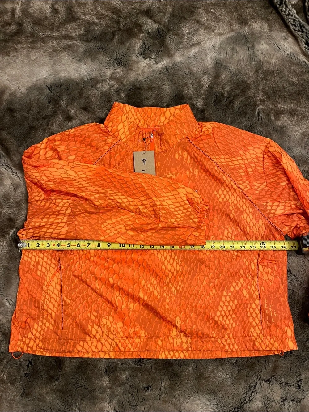 Nike Kobe Bryant Jacket Women's XXL Orange Mamba Pullover Repel Orange 2XL $130